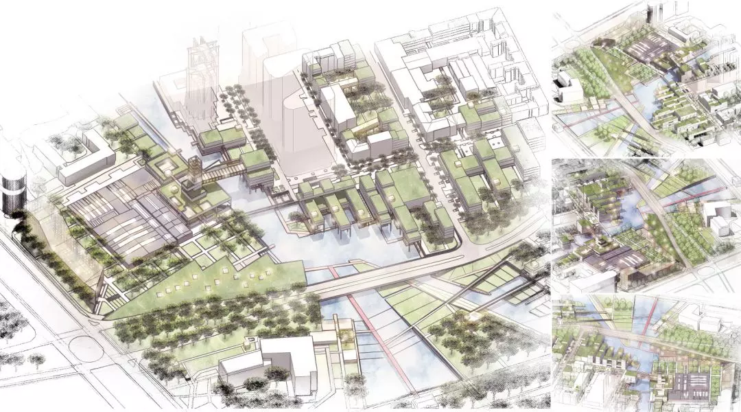 Wyróżnienie (ex aequo) w kategorii Urbanistyka i Planowanie Przestrzenne