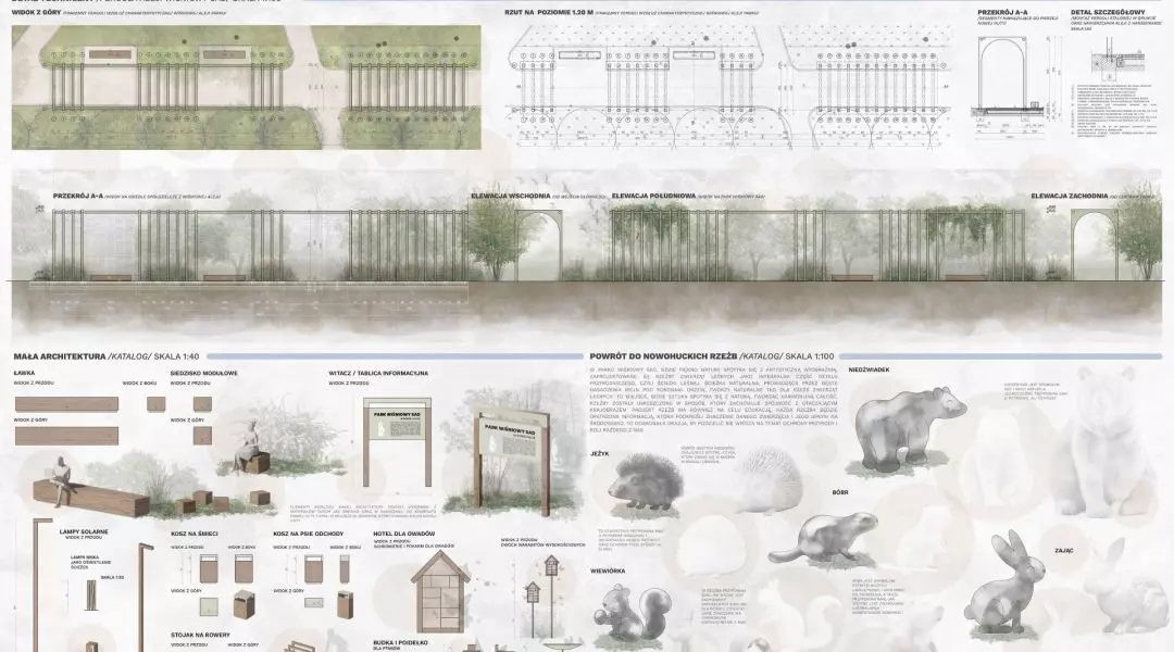 I Nagroda w kategorii Architektura Krajobrazu