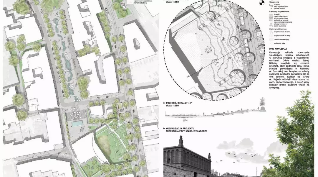 Wyróżnienie (ex aequo) w kategorii Architektura Krajobrazu
