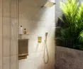 ARS Brushed Gold concealed shower kit