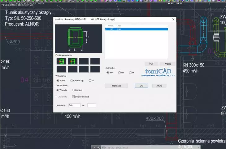 Program WENTYLE pozwala na precyzyjny dobór produktów do Twojej instalacji