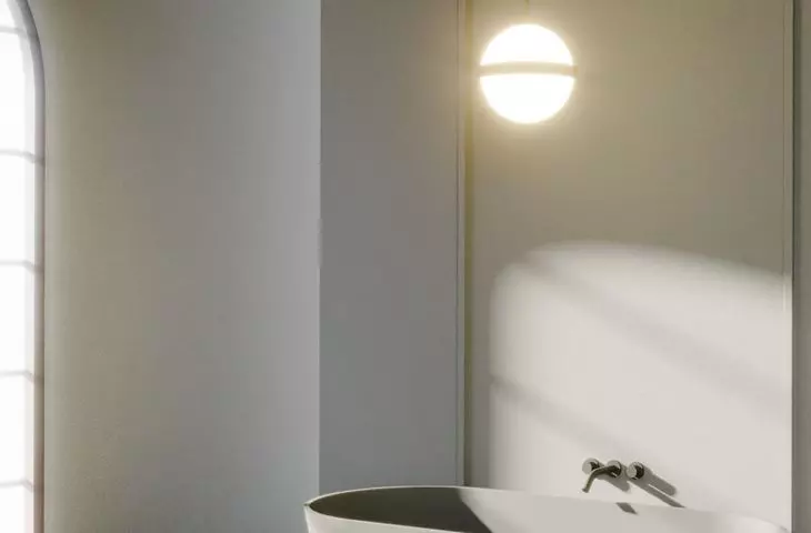 BILBAO SOLID COLOR bathtub, ESCALA SOLID COLOR washbasin