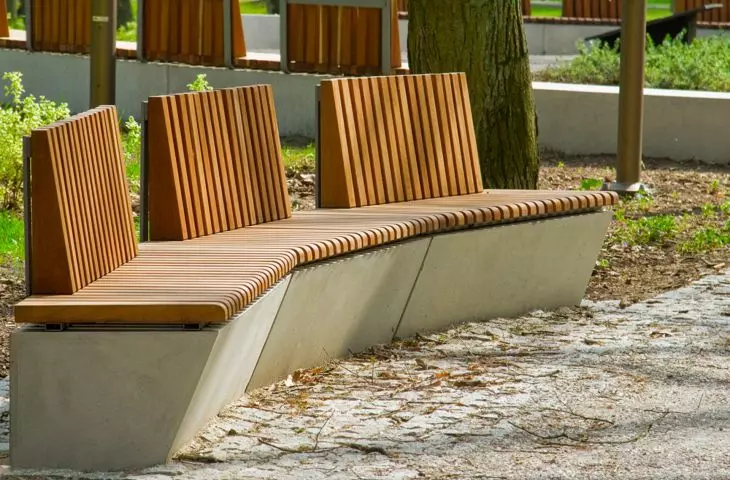 Architectural concrete seats