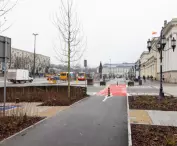 Realized fragment of the New Center concept - Bank Square