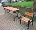 SABA table and bench