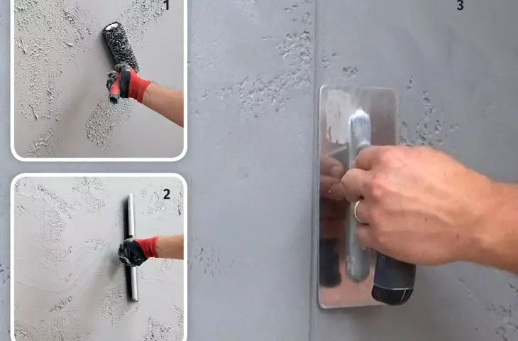 Stages of surface finishing