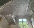 Attic insulation in Gdynia with Aluthermo® QUATTRO material