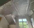 Izolacja poddasza w Gdyni materiałem Aluthermo® QUATTRO