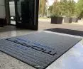 NOWOŚĆ! Przykład wycieraczki aluminiowej z logo obiektu
