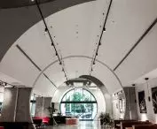 Ecophon Fade acoustic plaster at Victorian Pride Center