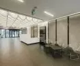 MEXTRI acoustic baffles - custom cut in the common areas of the A4 Business Park building in Katowice, Poland