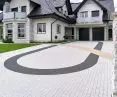 White washed granite