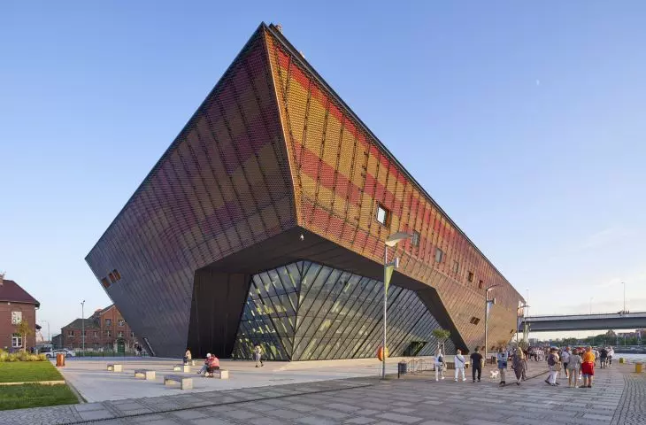 Morskie Centrum Nauki, Szczecin, projekt: Piotr Płaskowicki Architekt