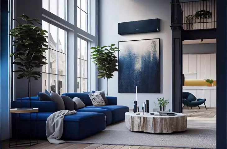 Jednostka wewnętrzna ścienna CLIVIA Navy Blue