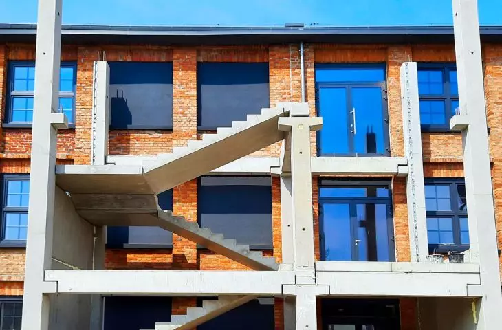 Klatka schodowa z prefabrykatów