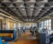 Heartfelt Origami Felt Ceiling