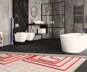 Kompletny System DIAMOND PEX w aranżacji łazienkowej z ponadczasowymi produktami armatury DIAMOND