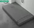 Ścianki prysznicowe Wall Comfort oraz Nonlimits Grey Stone – brodzik zintegrowany z podstawą w technologii Stabilsound Plus®