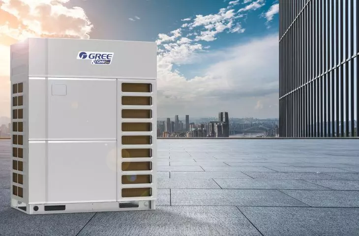 GMV6 Heat Recovery systems are based on modular outdoor units and the use of a three-pipe refrigeration system