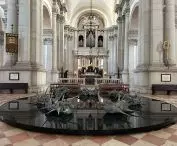 Installation by Helga Vockenhuber at the Basilica of San Giorgio Maggiore
