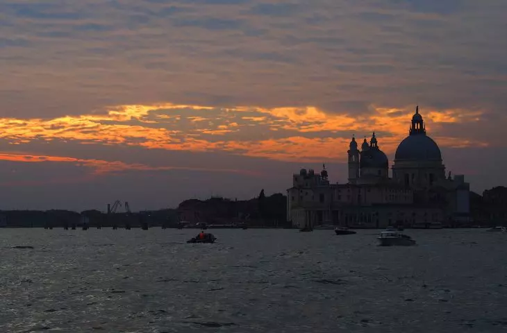 Sunset in Venice