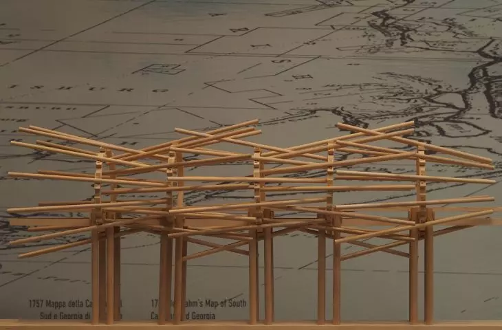 Excerpt from Kengo Kuma's exhibition