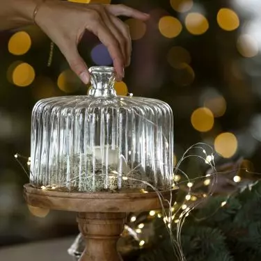 In the interior you will find many Christmas decorations