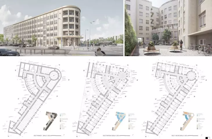 II miejsce - projekt autorstwa Dynamo Produce oraz Hago Architekci