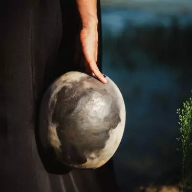 Object from the series Celestial Bodies, Moon Ball III