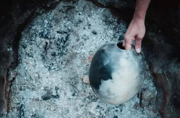 The hearth in which NULA ceramics are made
