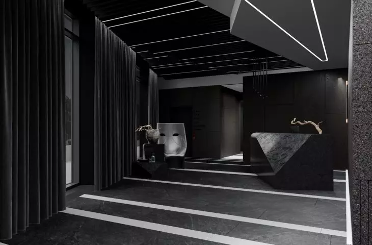 New Iron - entrance foyer