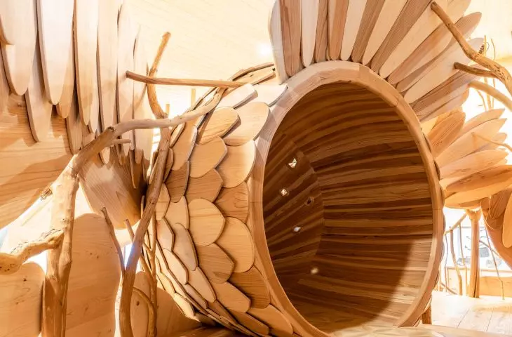 wooden playground