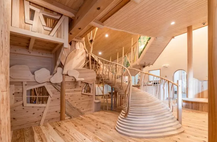 wooden playground