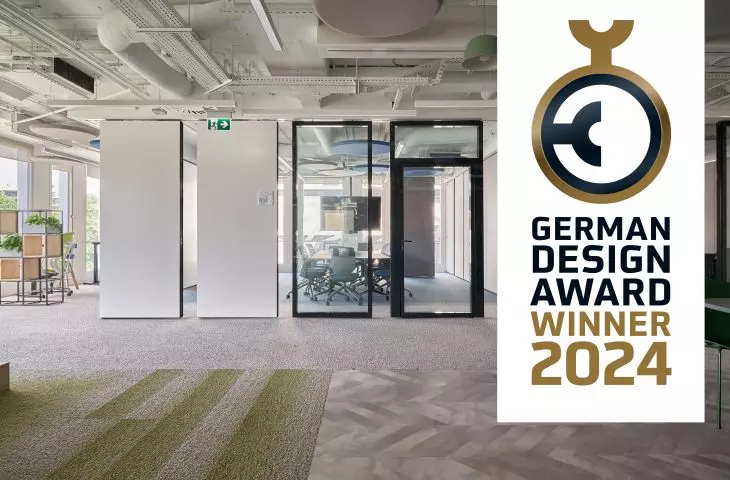 ZigZak mobile walls win German Design Award!