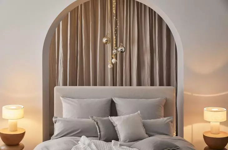 Use baubles to create unusual decorations