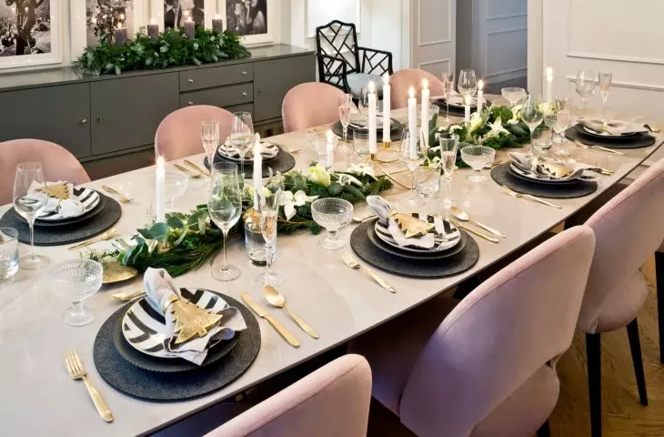 Christmas is the perfect opportunity to bring a little luxury inside