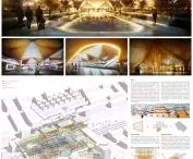 Projekt stacji kolejowej w Xi'an