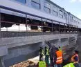 Wzmocnienie belek nośnych wiaduktu kolejowego