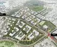 Gdansk Development Bureau's vision for PKM Gdańsk Kowale station 
