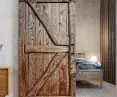 Flinston oak sliding door, Kolo NGB wall slide, Nerd handle - rusticuchwyty.pl