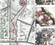 Projekt budynku wysokościowego wraz z przebudową Placu Wolności w Charkowie