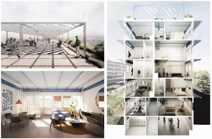 Rewitalizacja dziedzictwa architektury lat 70-tych XXw.  -adaptacja budynków typu Lipsk w Dąbrowie Górniczej  na mieszkania niskobudżetowe
