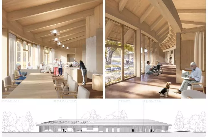  Przestrzeń życia w obliczu śmierci, czyli humanizm w architekturze opieki. Projekt Hospicjum w Jarosławiu
