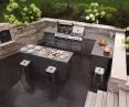 Kitchen Outdoor Space with Oasis Grill Napoleon