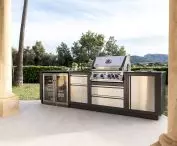 Kitchen Outdoor Space with Oasis Grill Napoleon