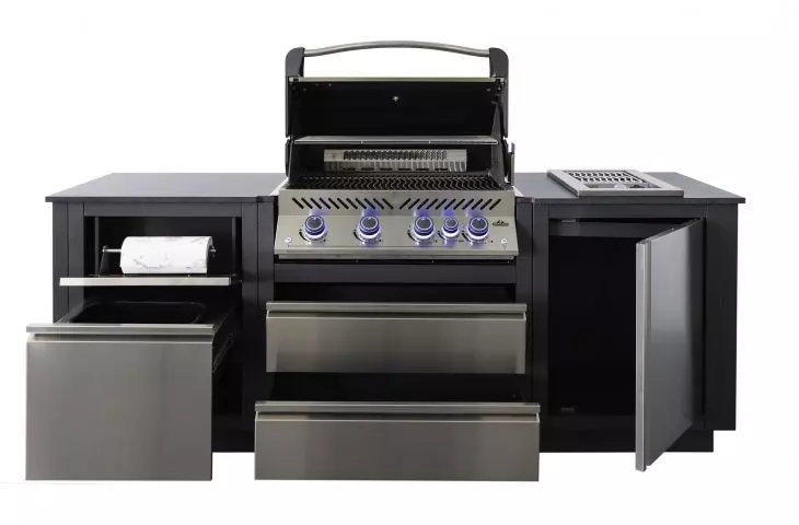Kitchen Outdoor Space with Oasis Grill Napoleon