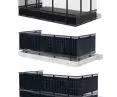 Glassini SMART balustrades - the strength of aluminum balustrades with free choice of fillings