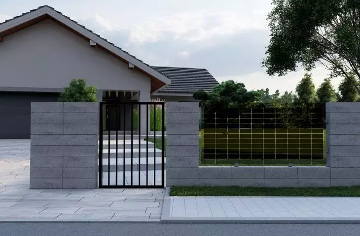 FRONTON fence and photovoltaic spans