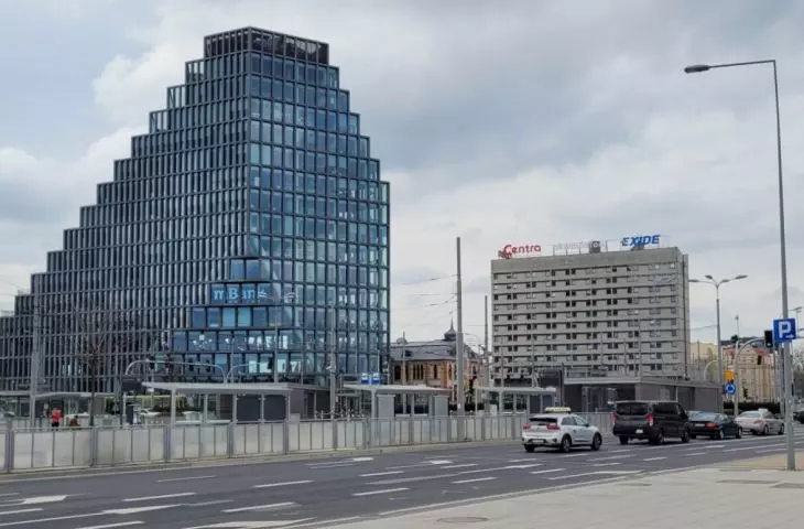 Jowita Student House, Poznań (designed by Witold Milewski, Zygmunt Skupniewicz, realized: 1965)