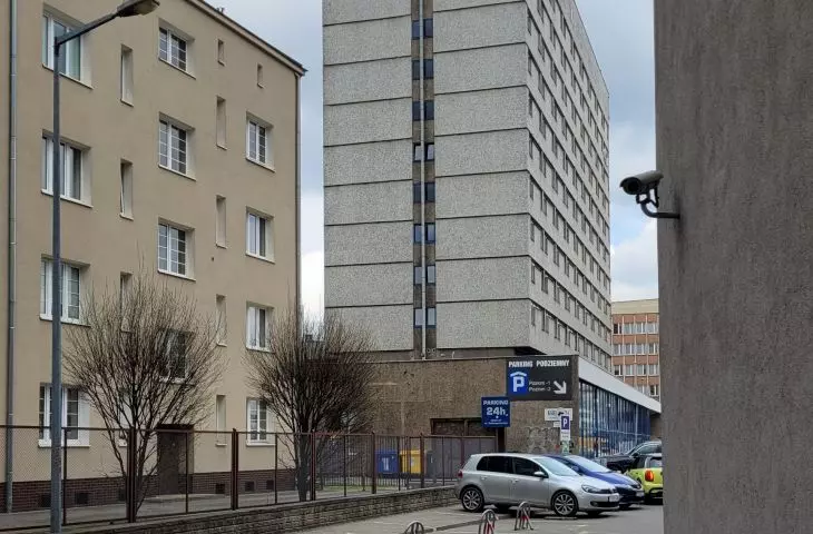 Jowita Student House, Poznań (designed by Witold Milewski, Zygmunt Skupniewicz, realized: 1965)